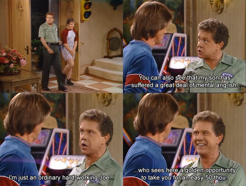 Ox's father threatening to sue the Strattons for $50,000.