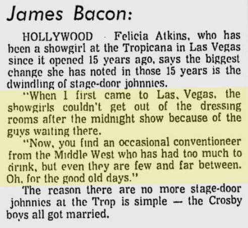 Clip from the Toledo Blade.